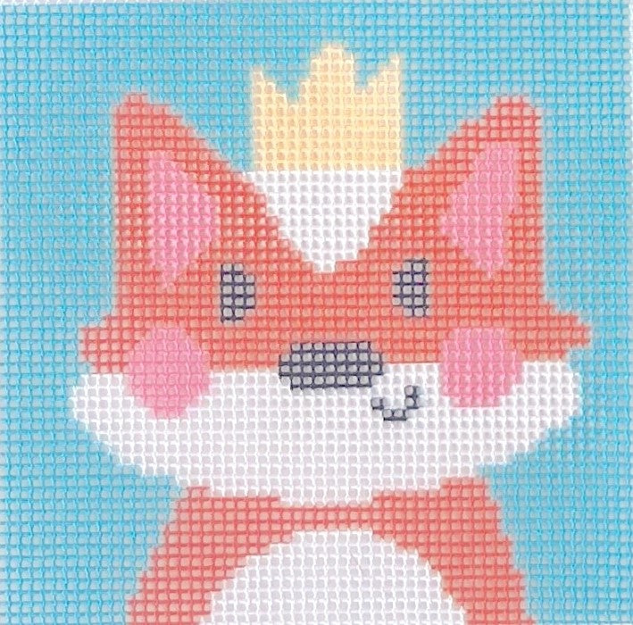 Florence, the Fox - Needlepoint Kit for Kids