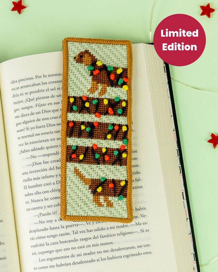 The Wi(e)nner Christmas - Limited Edition Bookmark Needlepoint Kit