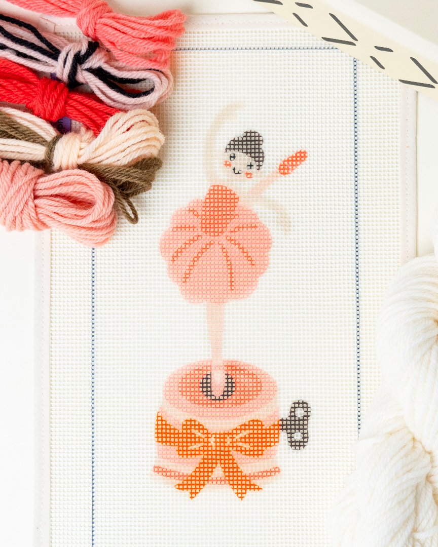 The Ballerina Needlepoint Stand Up Kit