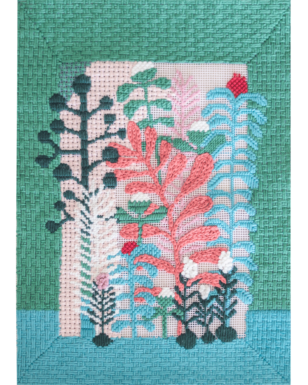 How to do Needlepoint with or without a frame – Unwind Studio