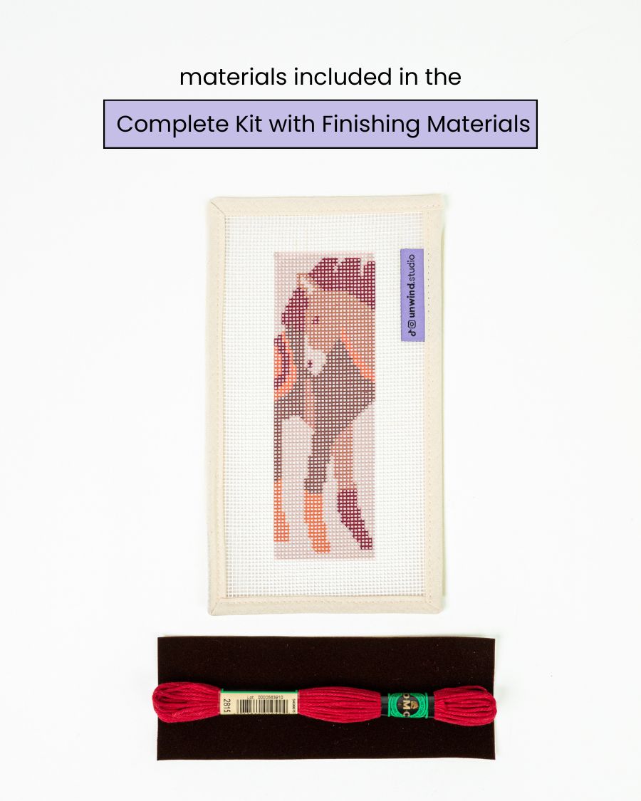 The Horse Spirit Bookmark Needlepoint Kit