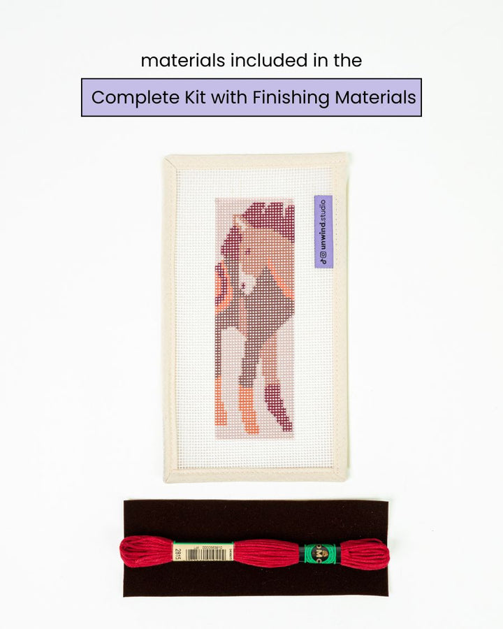 The Horse Spirit Bookmark Needlepoint Kit