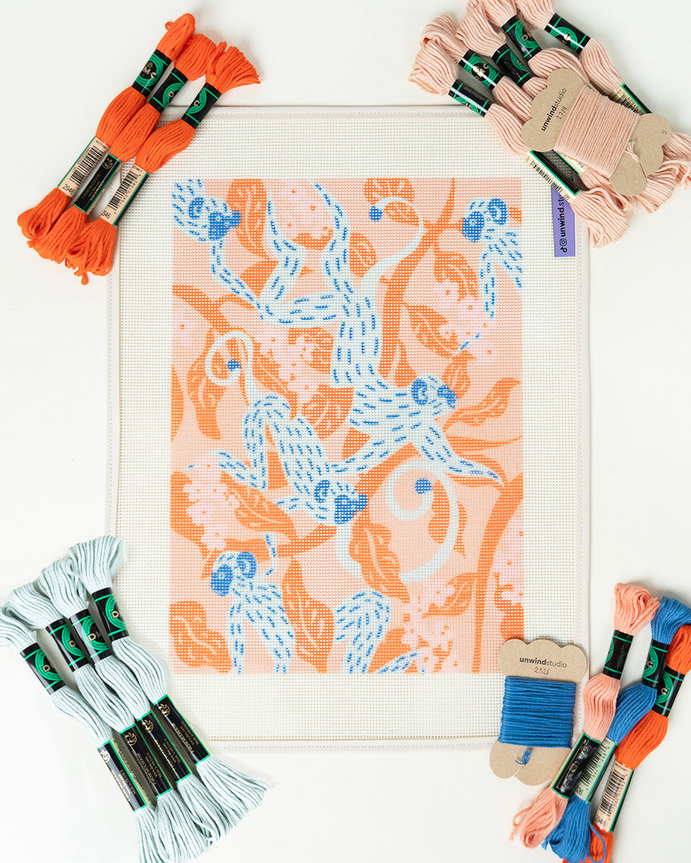 The Playful Ones Needlepoint Kit
