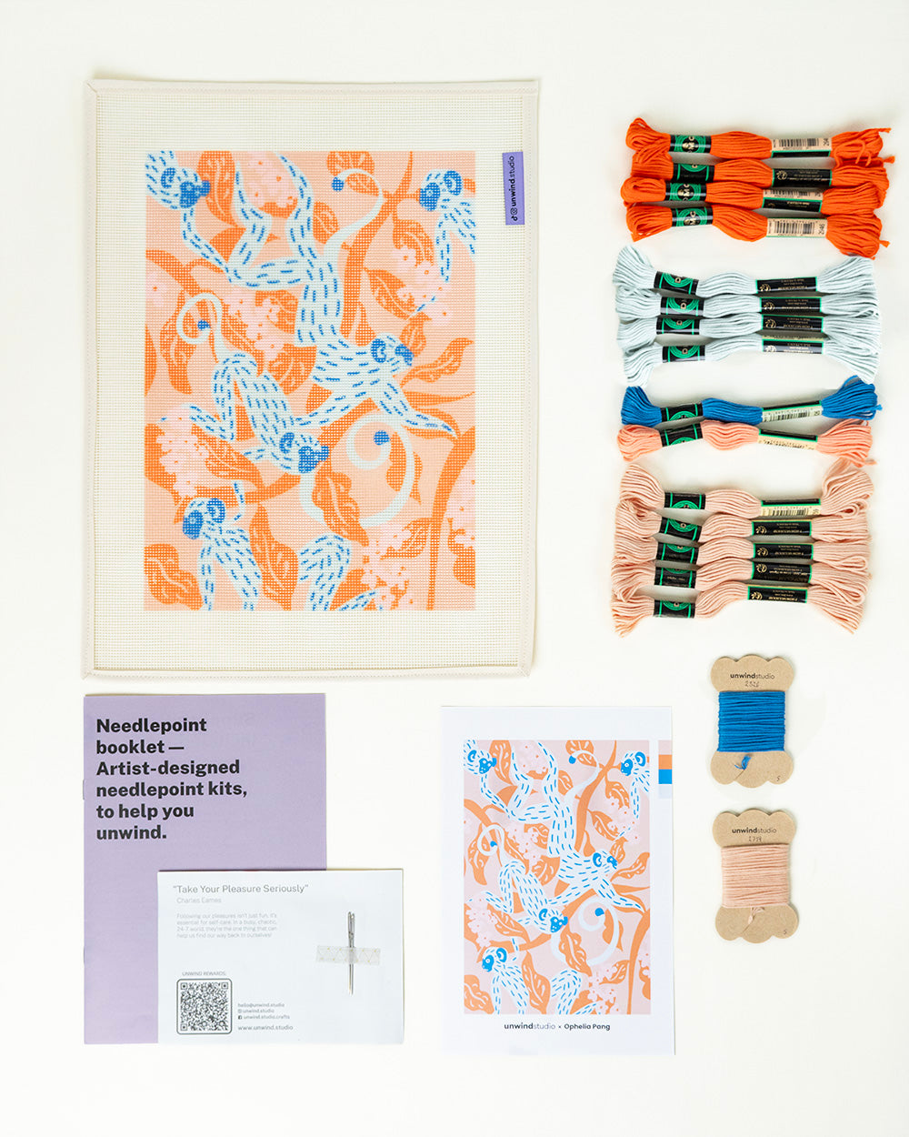 The Playful Ones Needlepoint Kit