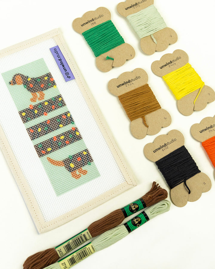 The Wi(e)nner Christmas - Limited Edition Bookmark Needlepoint Kit