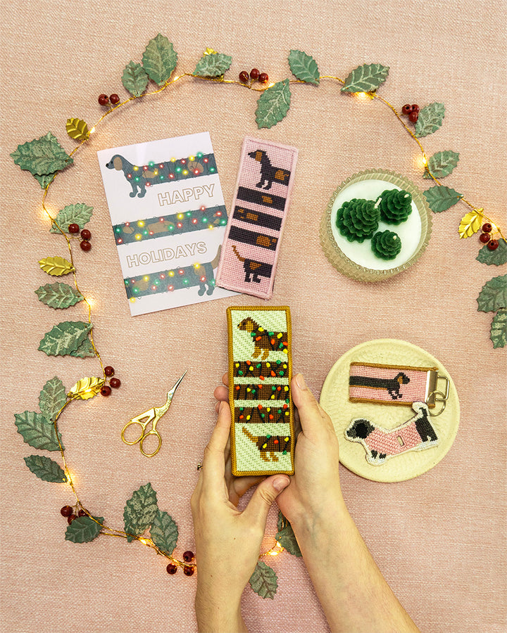 The Wi(e)nner Christmas - Limited Edition Bookmark Needlepoint Kit