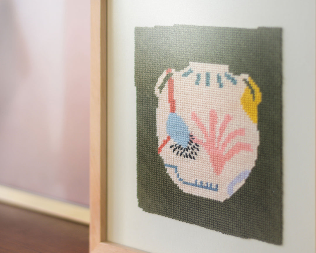 How to do Needlepoint with or without a frame – Unwind Studio