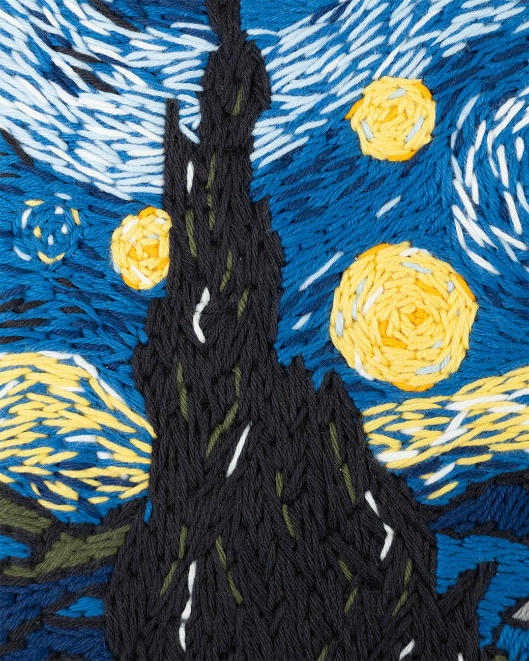 Sticker pour facade de boîte aux lettres, la nuit étoilée de Van Gogh Sticker pour facade de boîte aux lettres, la nuit étoilée de Van Gogh