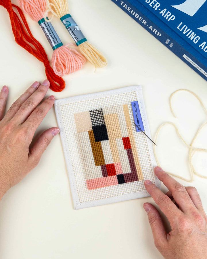 Sophie Taeuber-Arp, Victorian Cross-Stitch Small Needlepoint Kit
