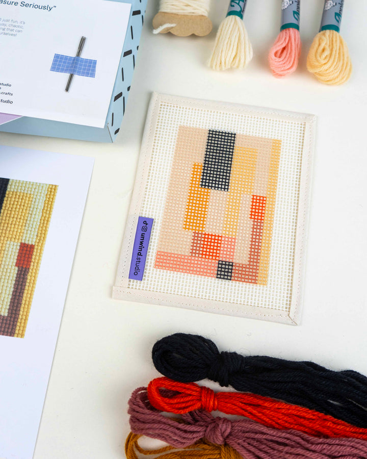 Sophie Taeuber-Arp, Victorian Cross-Stitch Small Needlepoint Kit