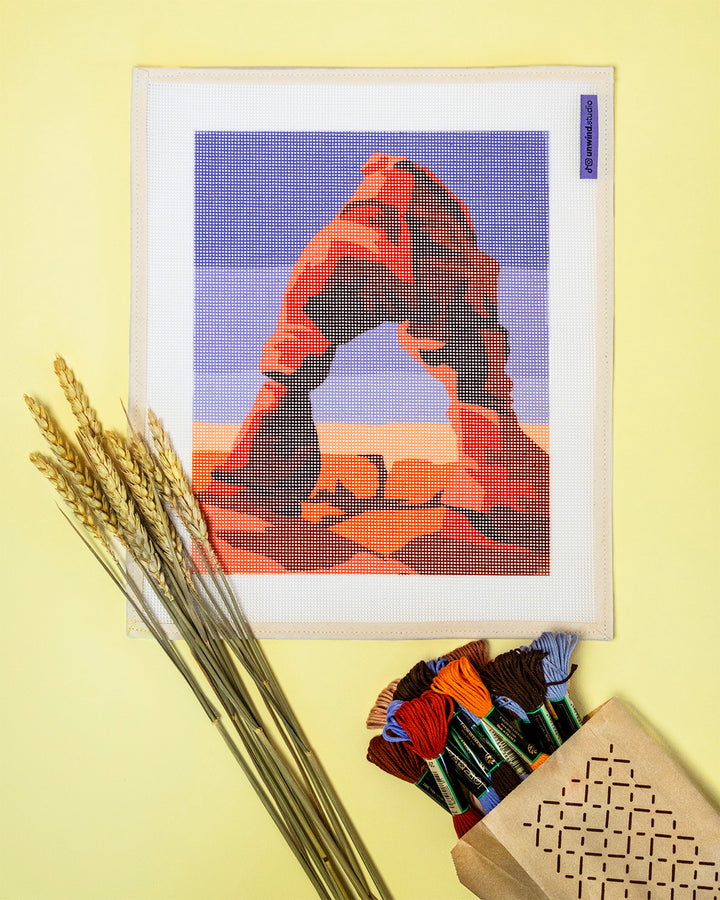 Arches National Park, UT Needlepoint Kit