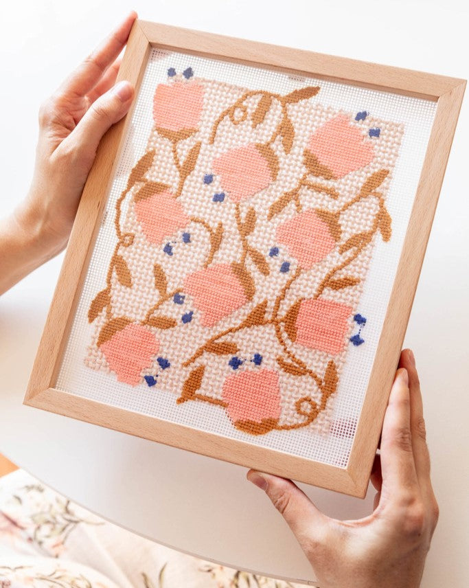 Bellflower Needlepoint Kit by Unwind Studio