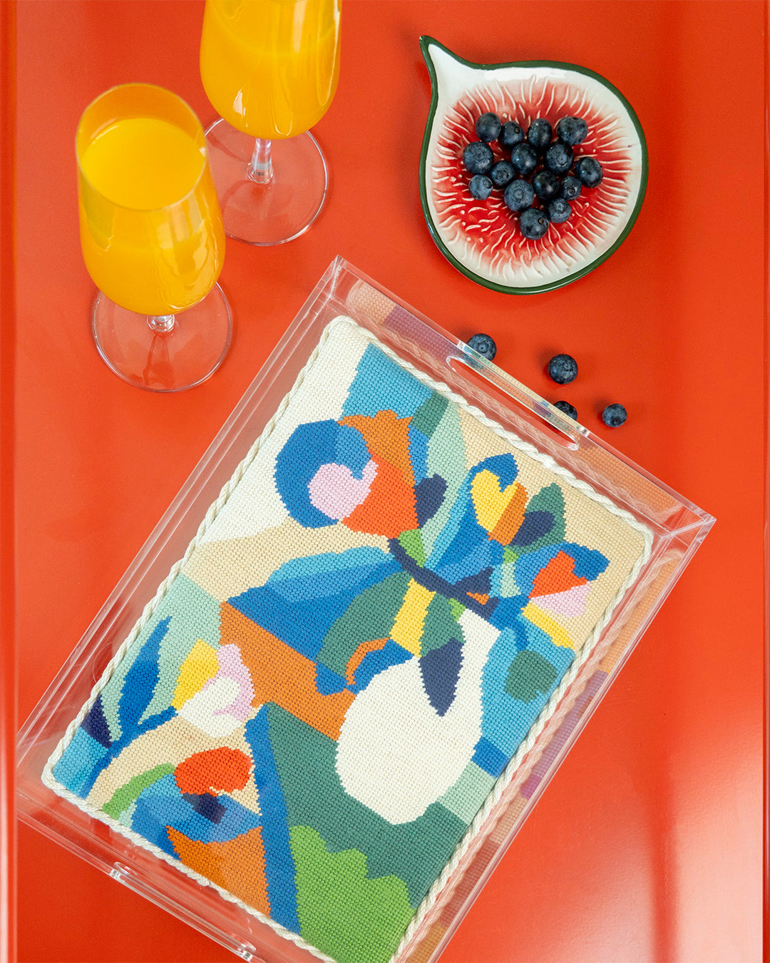 Blooming Needlepoint Kit