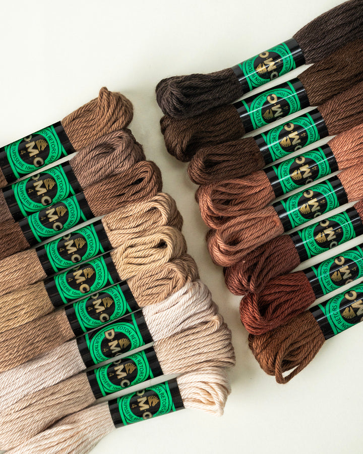 DMC Soft Matte Cotton - Cold Browns