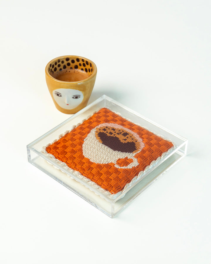 Coffee (Bica) Needlepoint Kit