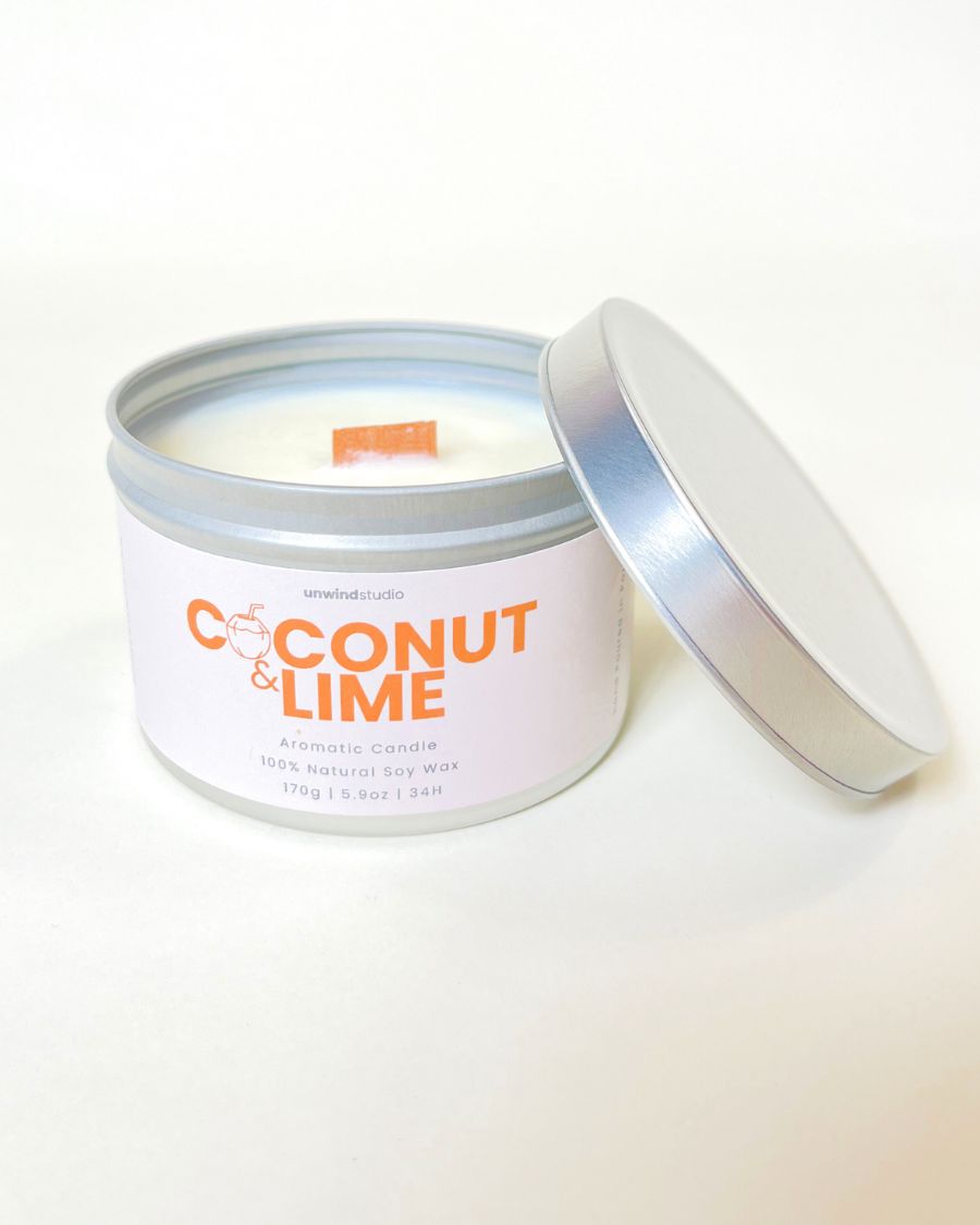 Candle Coconut & Lime by Unwind Studio