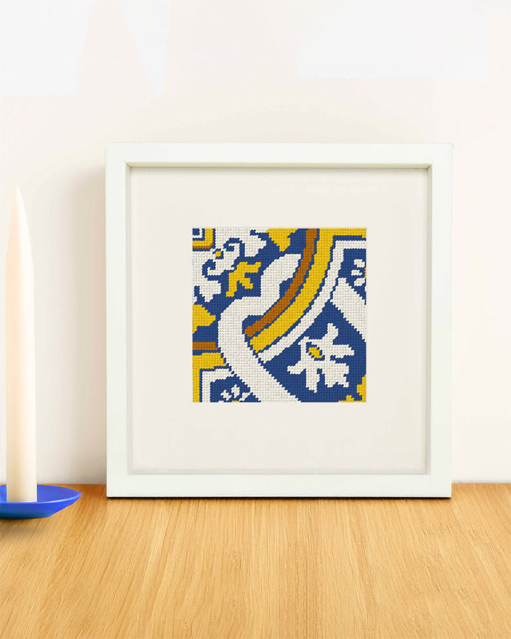 Portuguese Tiles Needlepoint Kit: Cedofeita