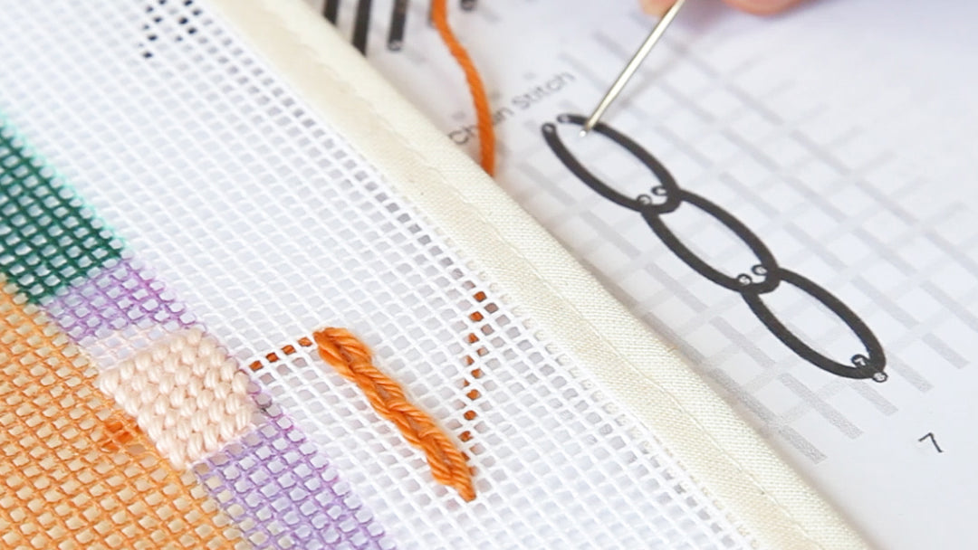 Unwind Studio Needlepoint Stitch Video Tutorials for you to learn how to get started!