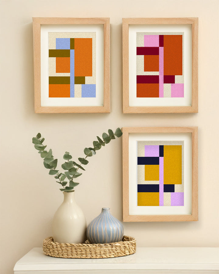 City Map Needlepoint Counted Kit