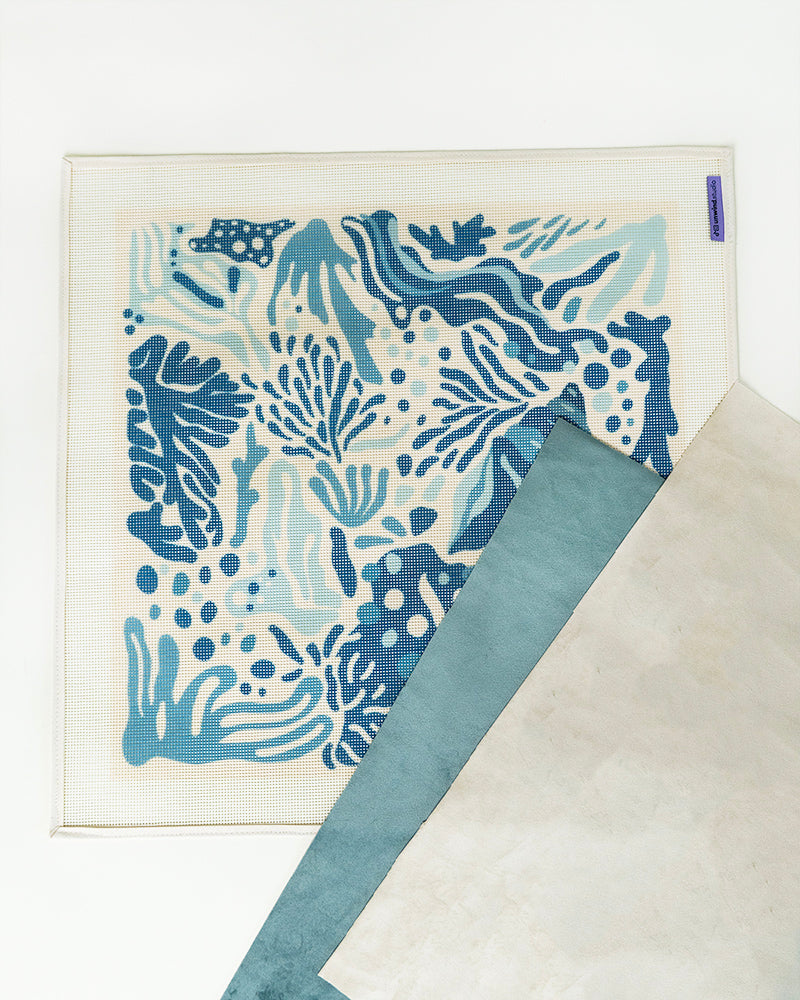 Coastal Matisse Needlepoint Cushion Kit (Pre-Order)