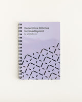 Decorative Stitches for Needlepoint booklet by Unwind Studio