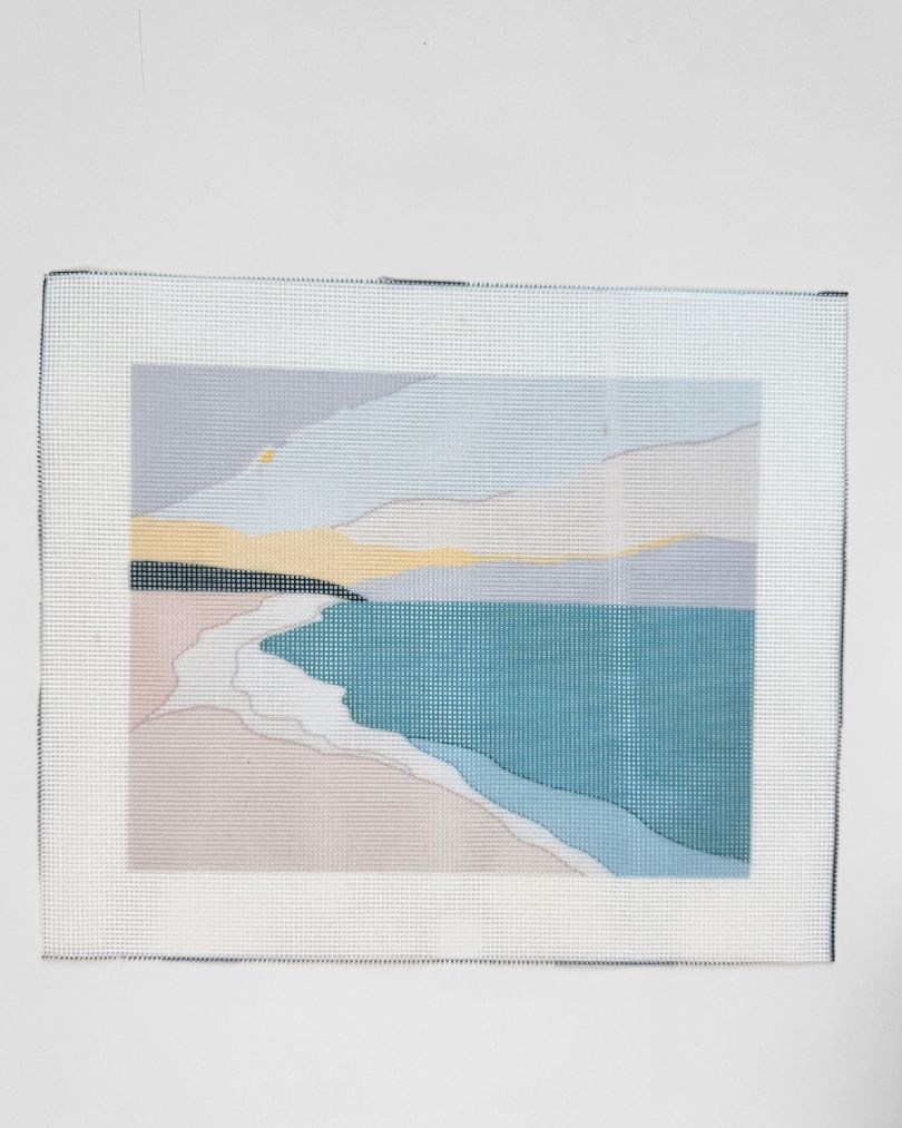The Beach - Misaligned Faulty Canvas