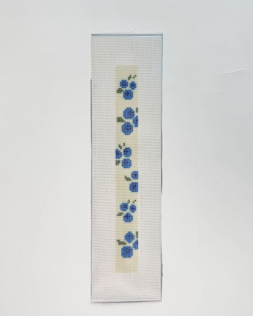 Blueberries Key Fob - Stained Faulty Canvas
