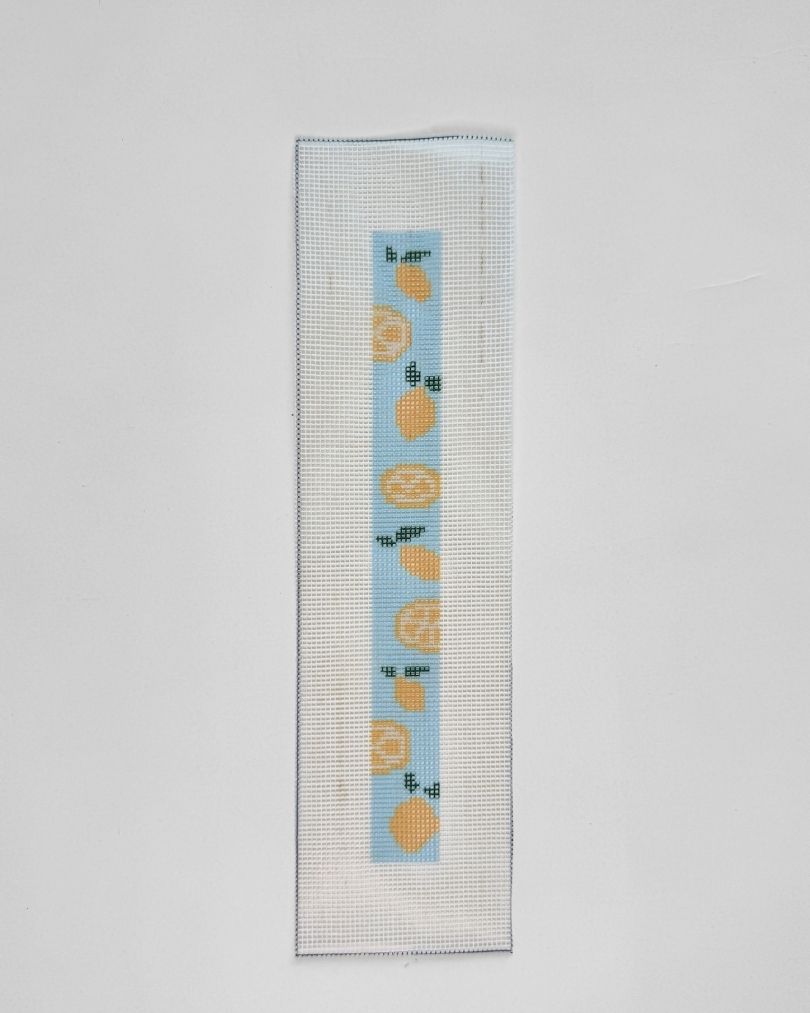 Lemons Key Fob - Stained Faulty Canvas