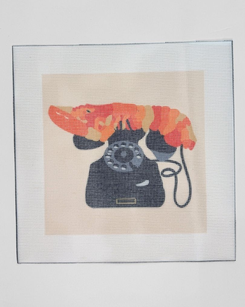 Salvador Dalí "Lobster Telephone" - Misaligned Faulty Canvas