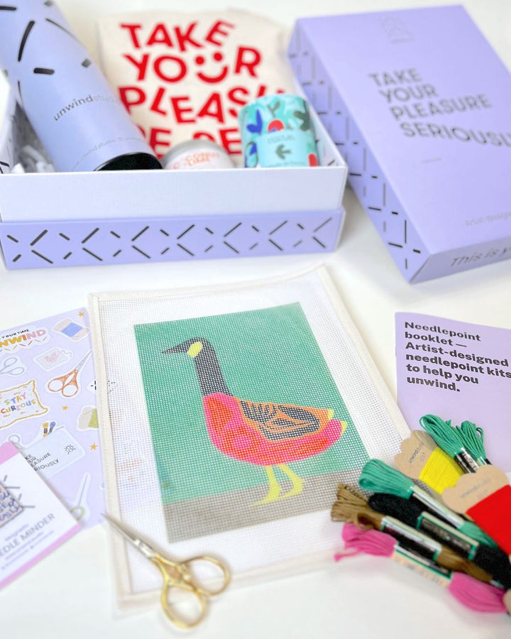 Gift Box "Folk Goose" by Unwind Studio