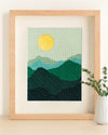 Green Mountains Needlepoint Kit
