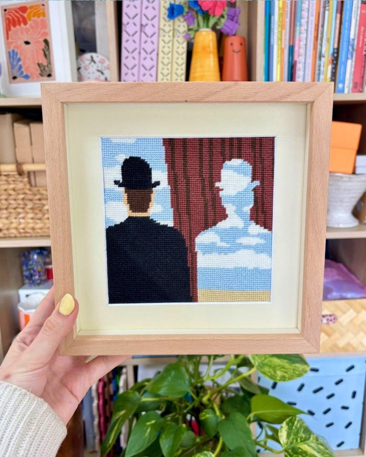 René Magritte "La Décalcomanie" Needlepoint Kit