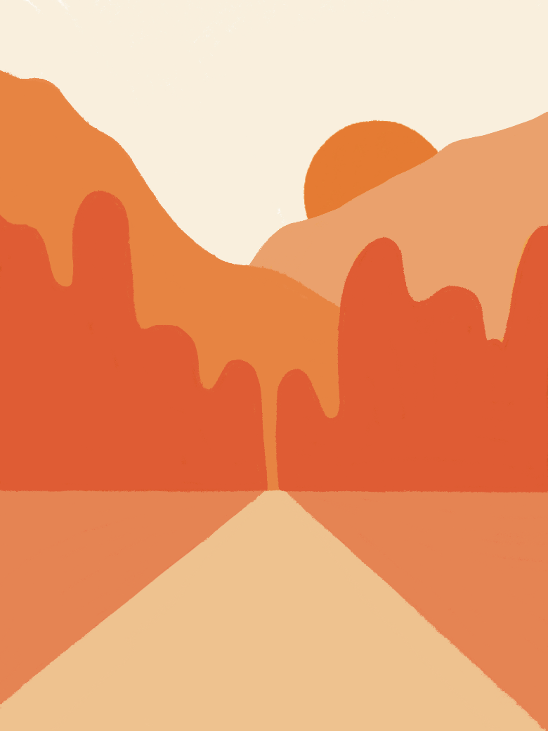 Tangerine Road Needlepoint Kit