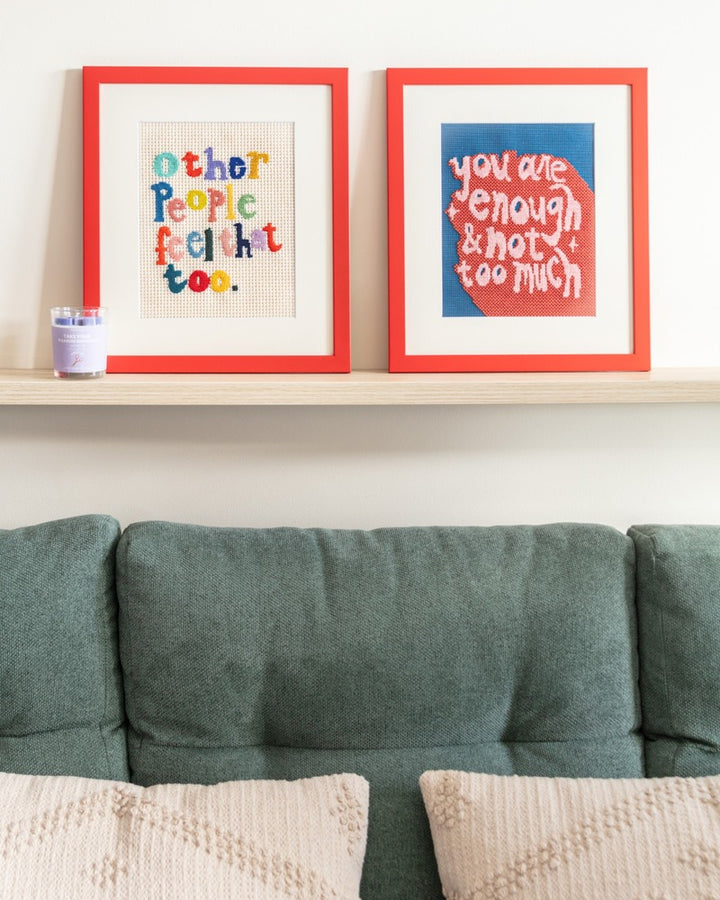 "You Are Enough & Not Too Much": Mental Health Awareness Craft by Unwind Studio