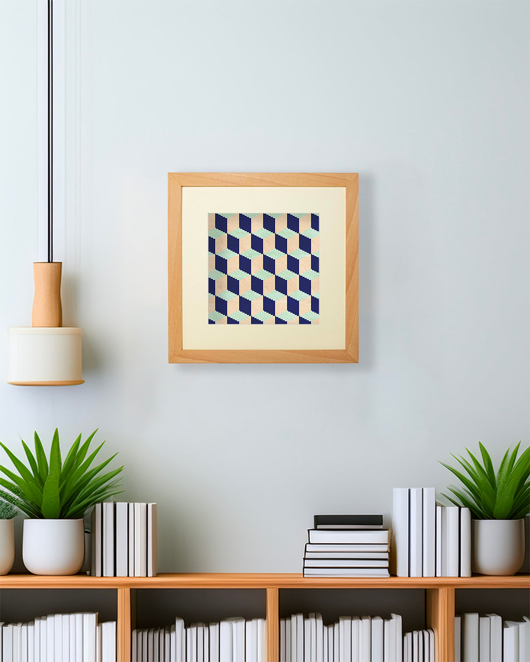 Tumbling Blocks V2: Needlepoint Counted Kit