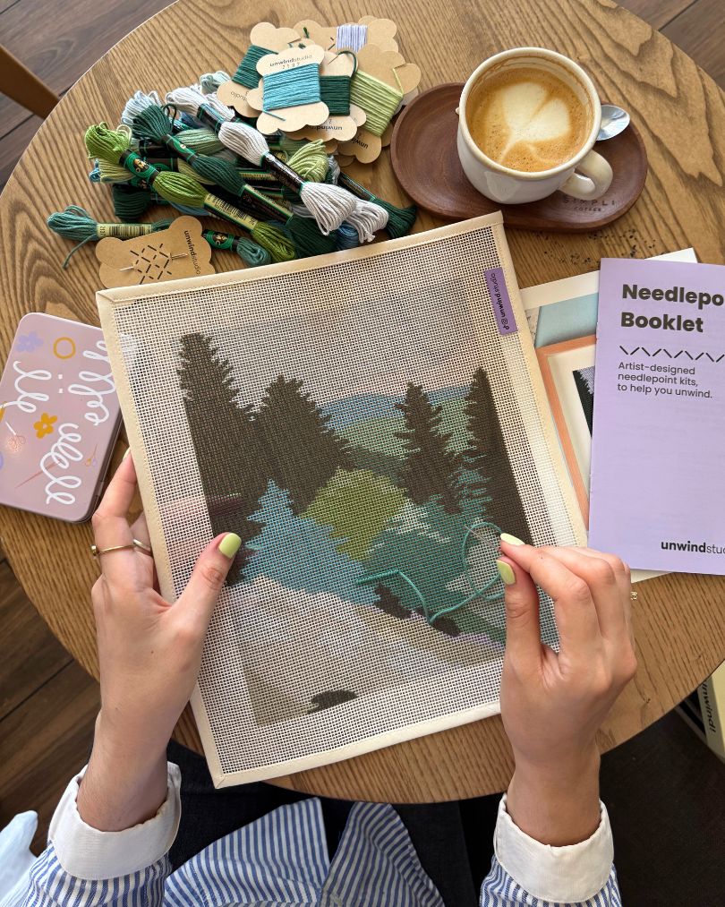 Mountain Spring Needlepoint Kit