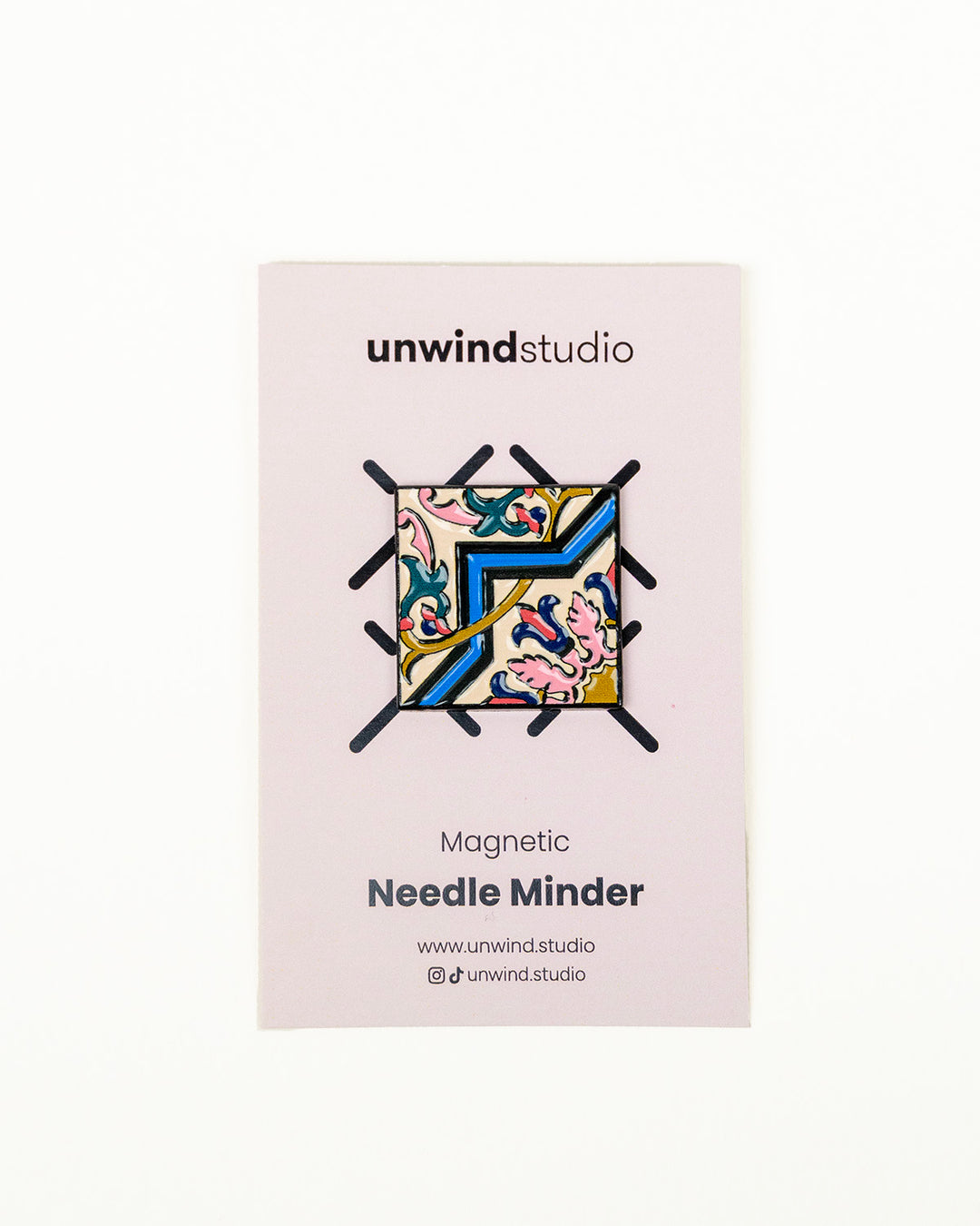 Needle Minder Oliveira Monteiro Magnet (enamel pin)