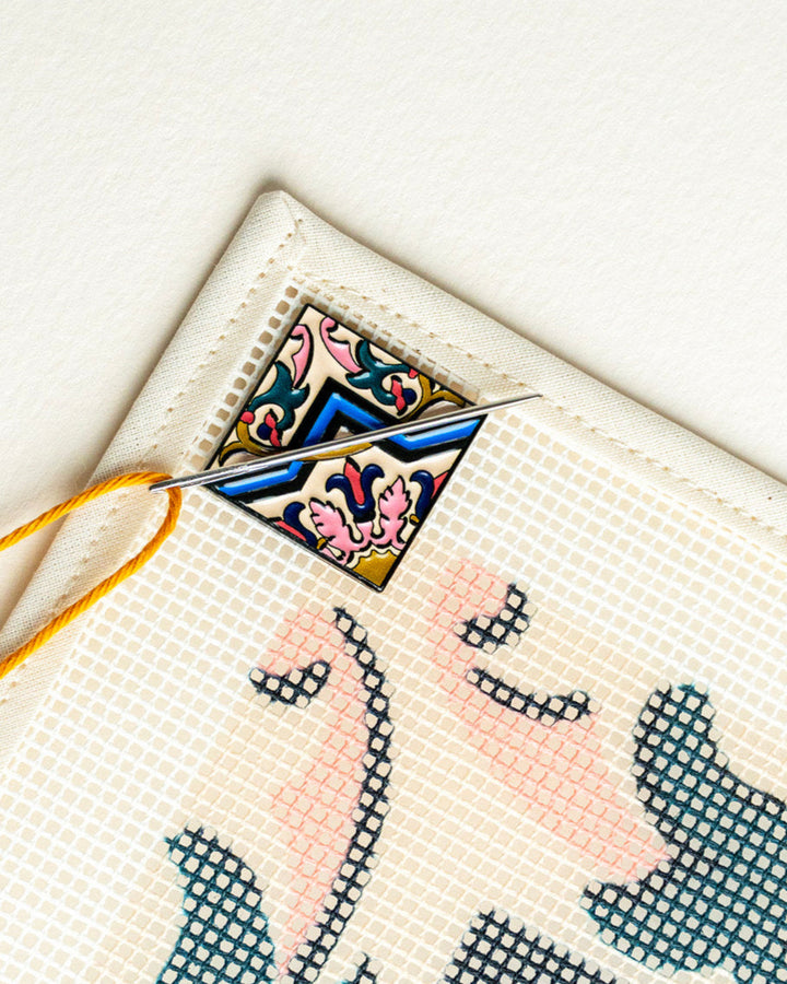 Needle Minder Oliveira Monteiro Magnet (enamel pin)