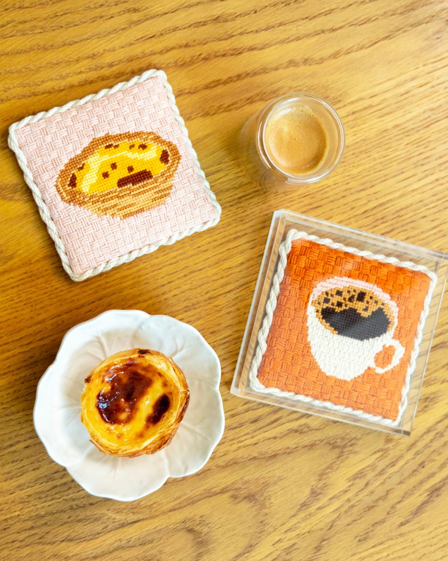 pastel de nata aufbewahren Pastel de Nata Gobelinstickereiset – Unwind Studio