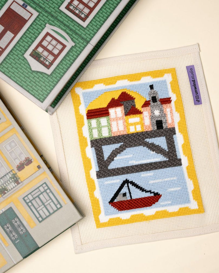 Porto Postcard Needlepoint Kit