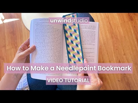 Chilling Spell Bookmark Needlepoint Kit