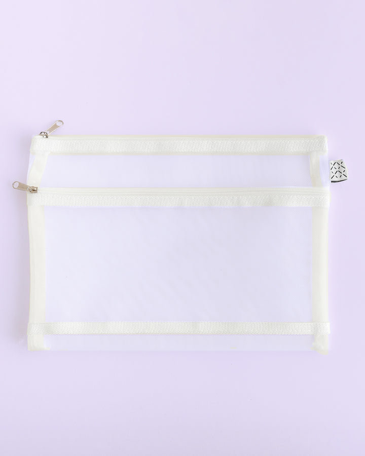 Project Bag - Mesh Pouch 2 Pockets