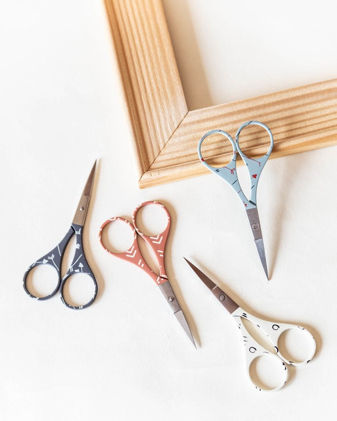 Colorful Vintage Embroidery Scissors by Unwind Studio