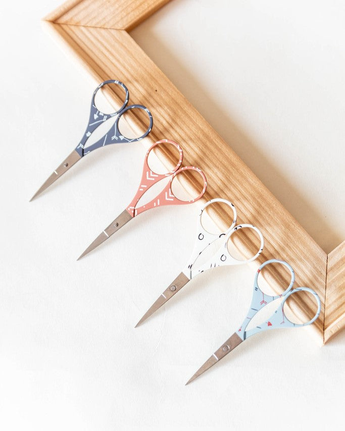 Colorful Vintage Embroidery Scissors by Unwind Studio