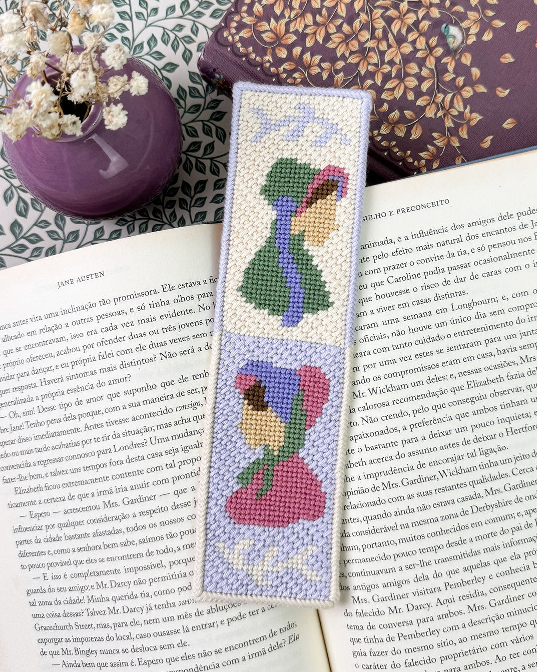 Sense & Sensibility Bookmark Needlepoint Kit