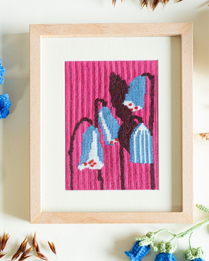 Silky Leather Needlepoint Kit