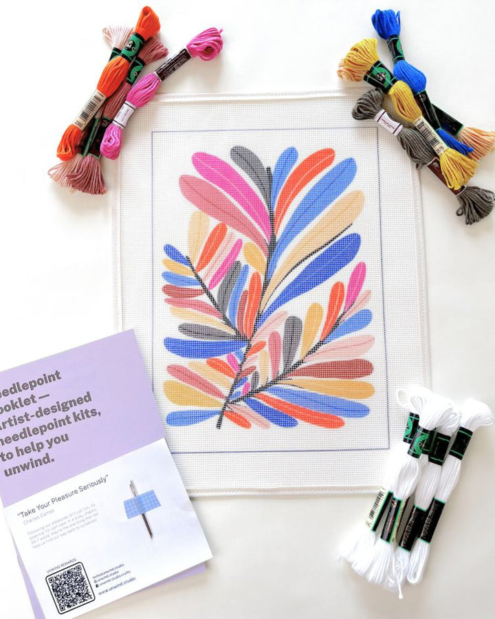 Sixteen Needlepoint Kit by Unwind Studio