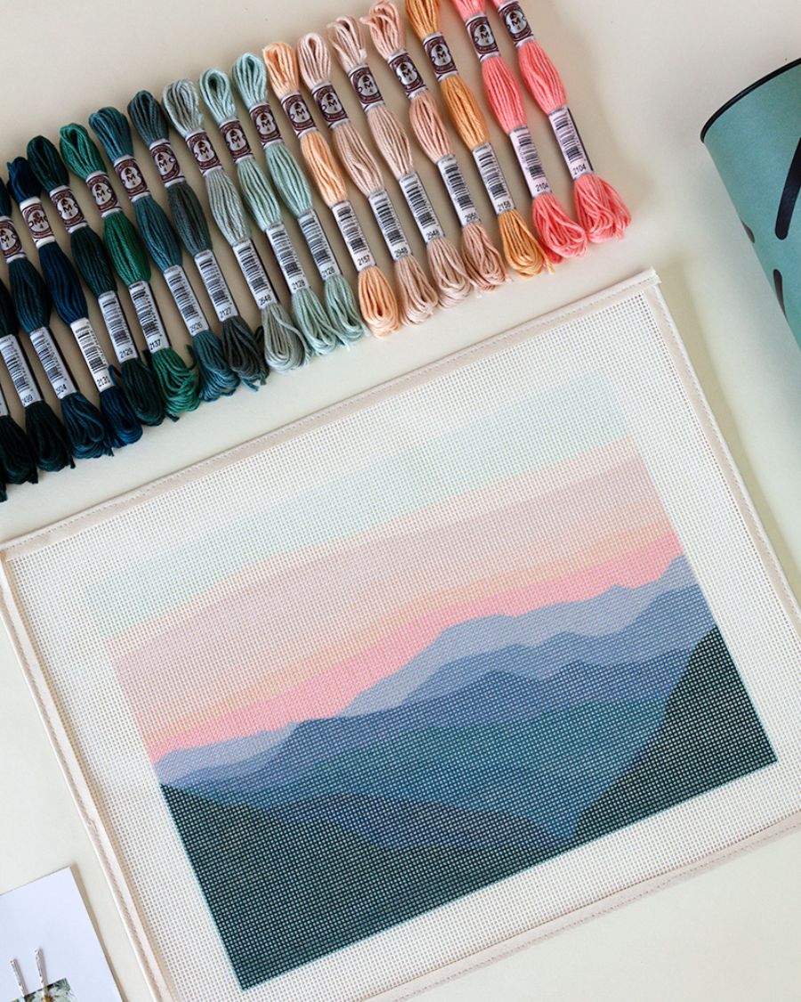 Smokies Needlepoint Kit