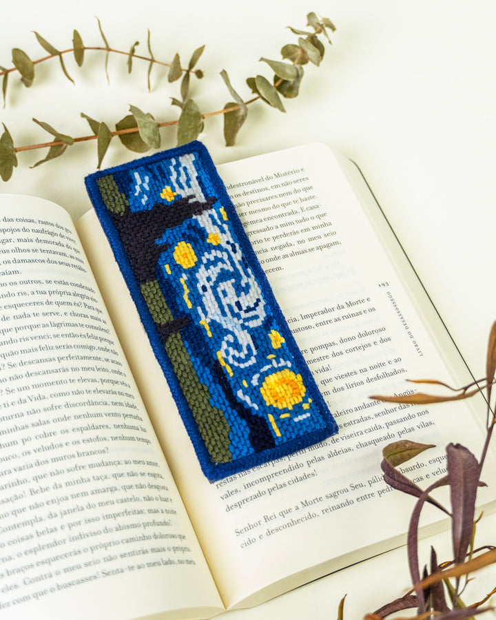 Van Gogh "Starry Night" Bookmark Needlepoint Kit