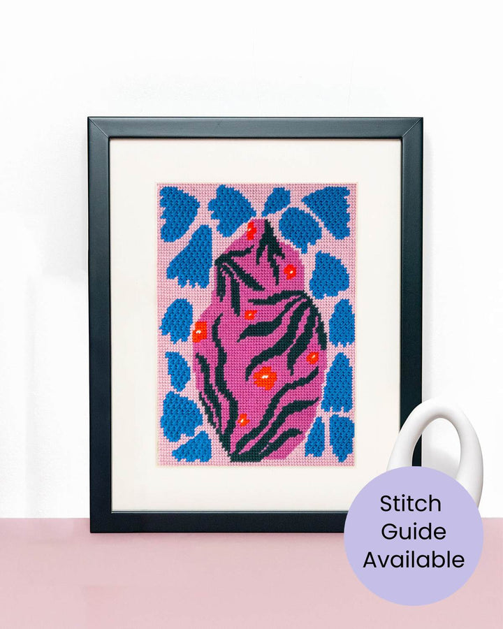 Daisy Pot Needlepoint Kit